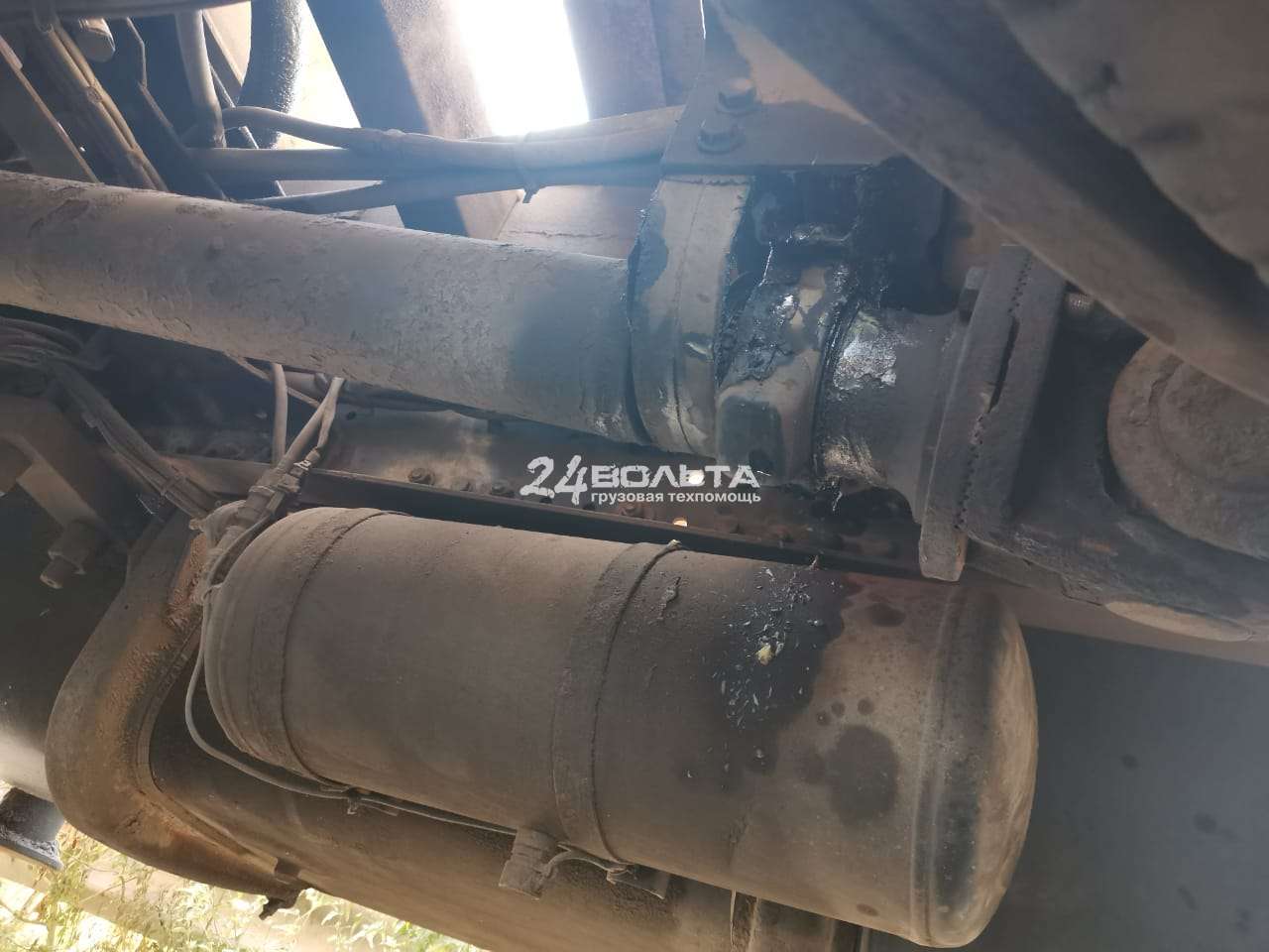 Замена подвесного подшипника Мерседес Актрос Замена подвесного подшипника Mercedes Actros