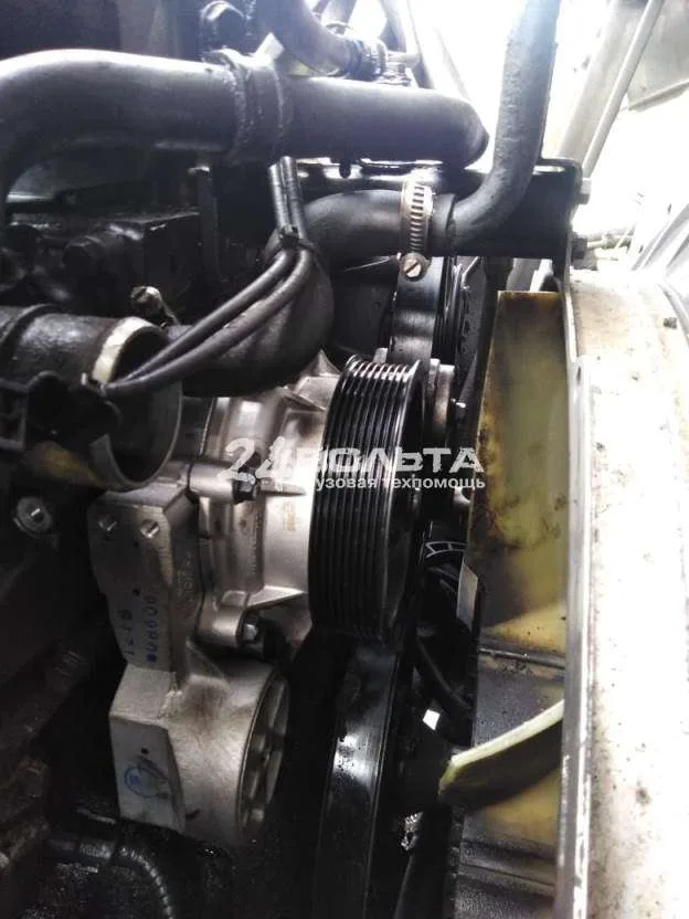 Замена помпы на Scania с выездом